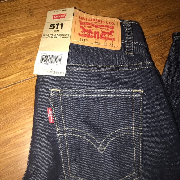 Levi's 511 Slim Jeans Size 8, 14 or 16 Reg - Picture 5 of 13